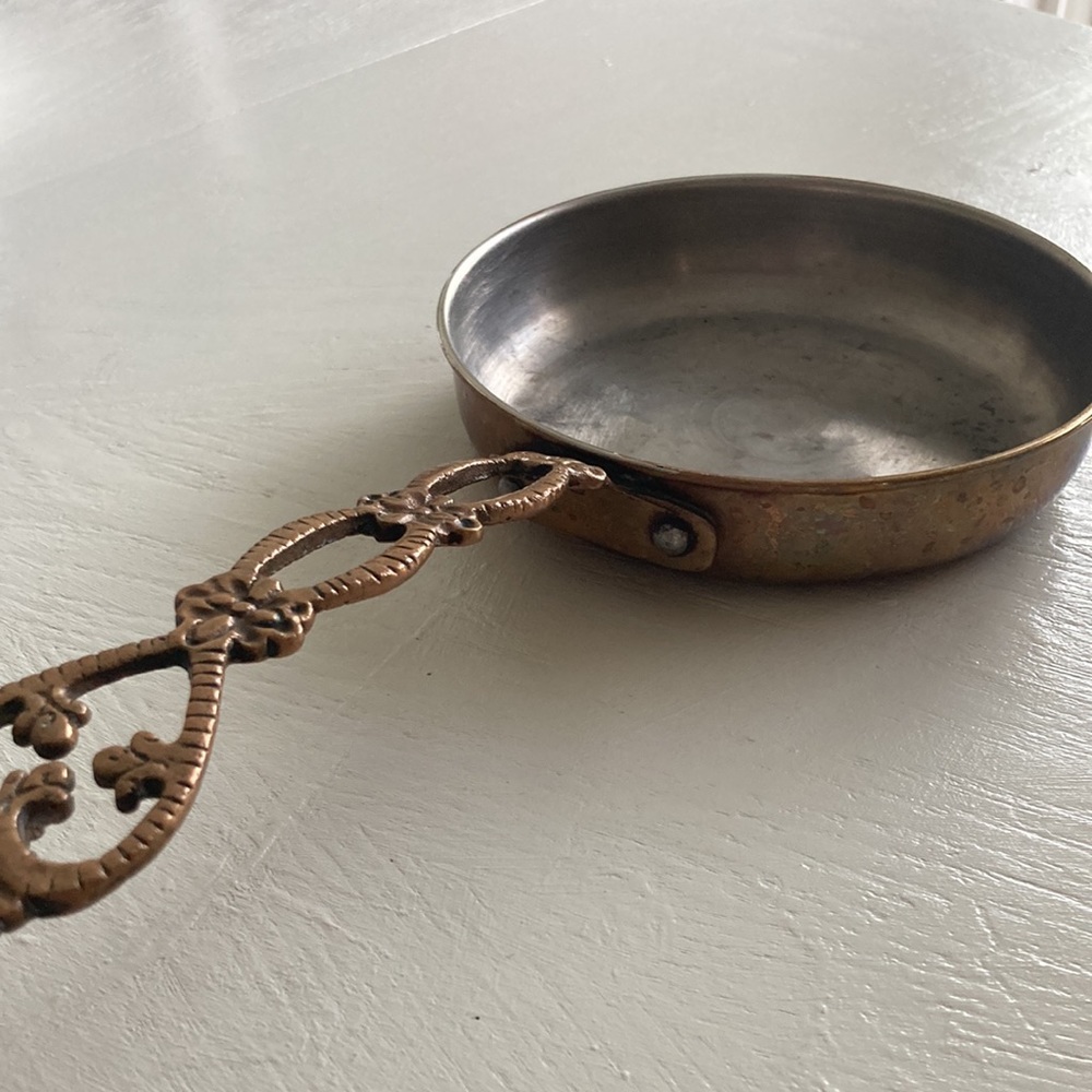 Copper & brass Pan